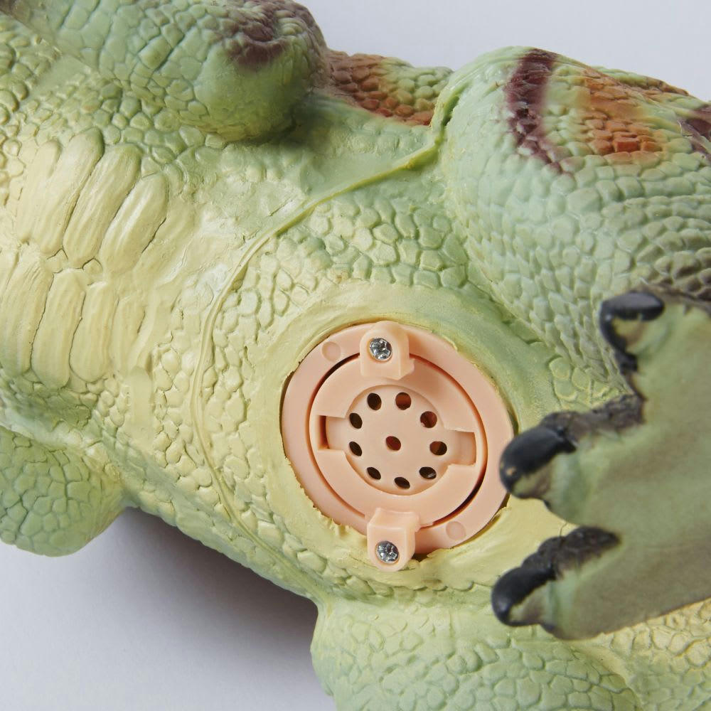 DINO - Figurine tyrannosaure verte et rouge