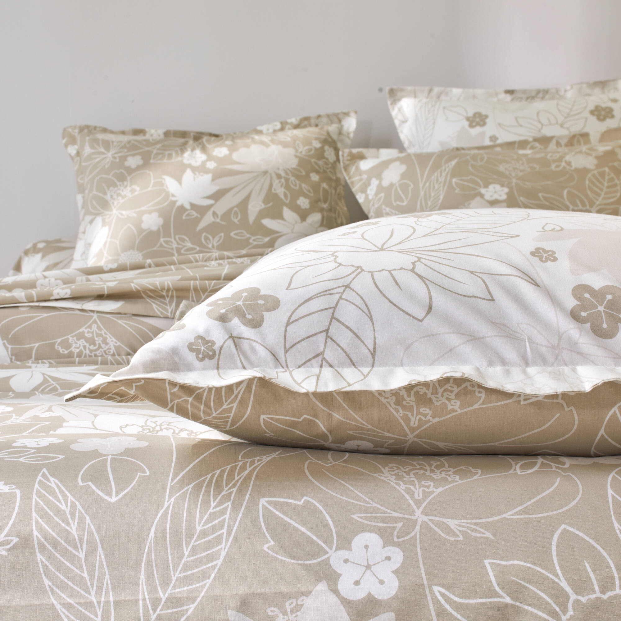 Linge de lit imprimé Pénélope coton