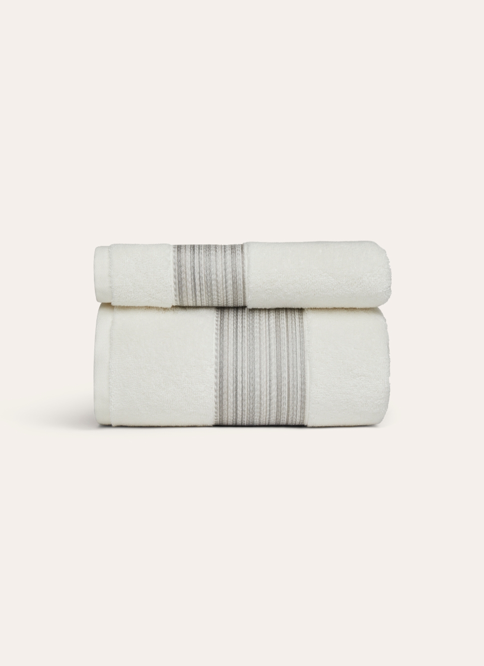 SERVIETTE DE TOILETTE RIMINI ECRU