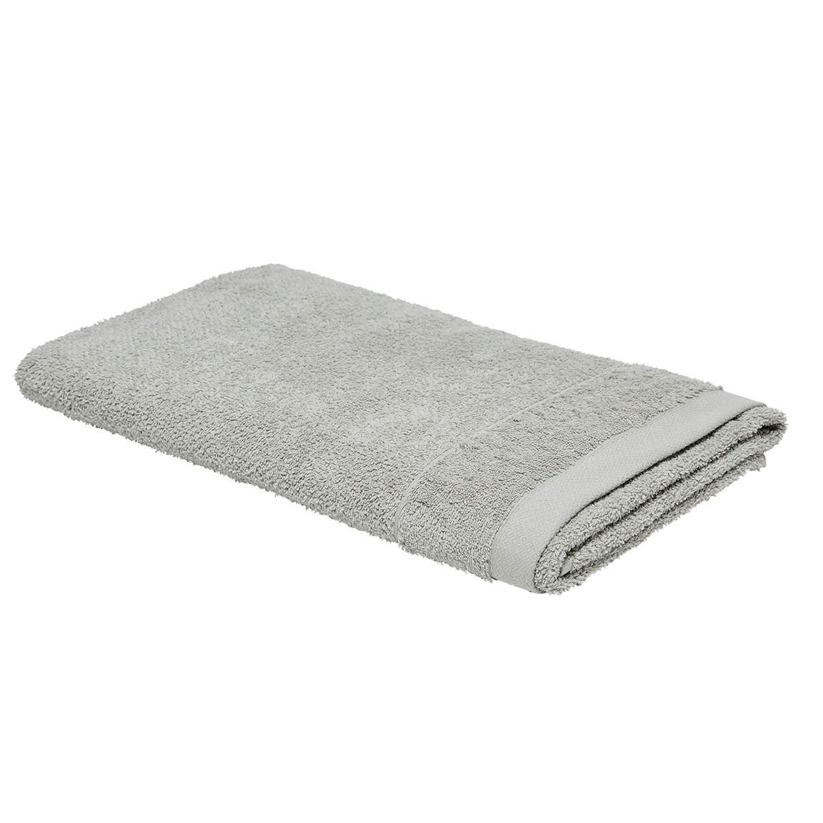 BIO ORGANIC - Maxi drap de bain uni en Coton Beige 90x150 cm