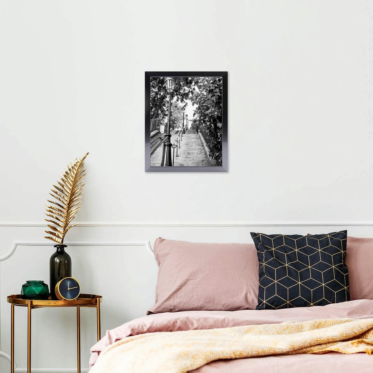 PRECIOUS - Cadre photo carbone 24x30 cm résine recyclée