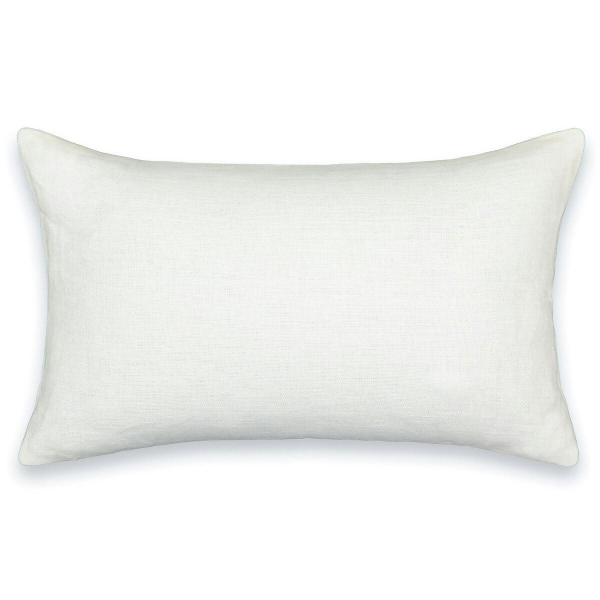 Housse de coussin lin, Volutes