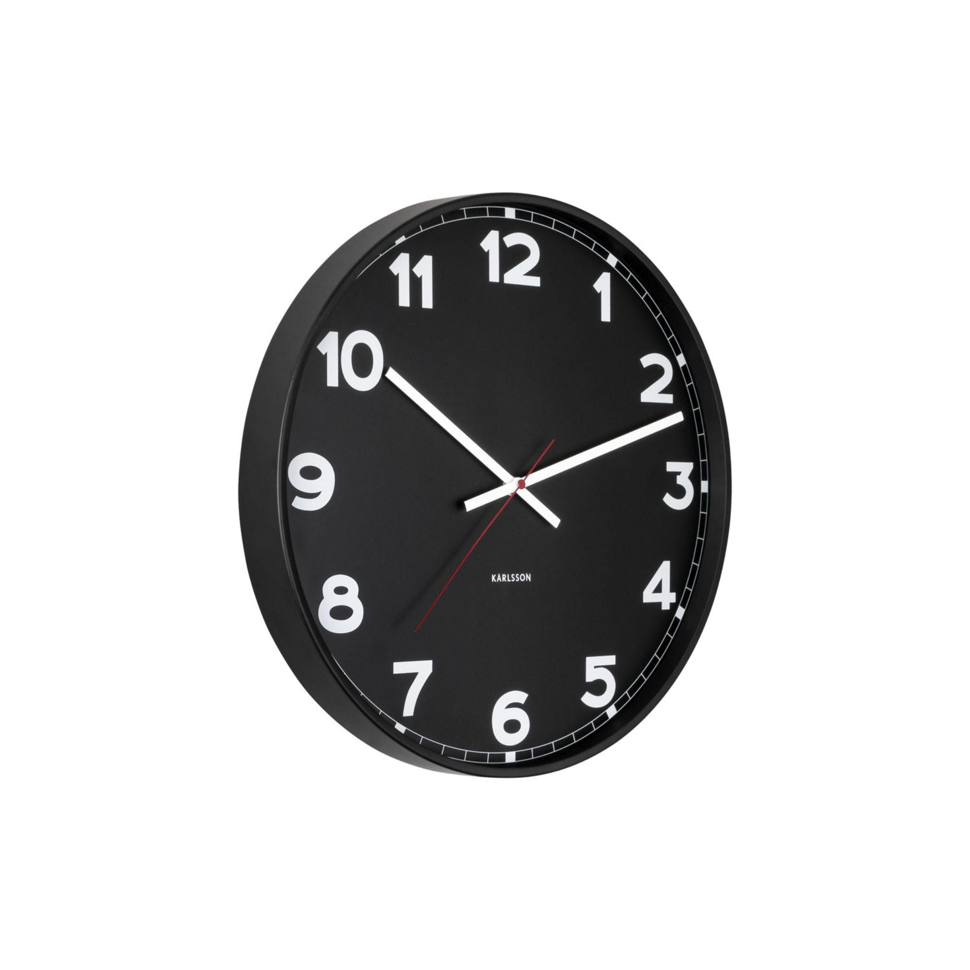 Karlsson wandklok New Classic - zwart - Ø40.6cm