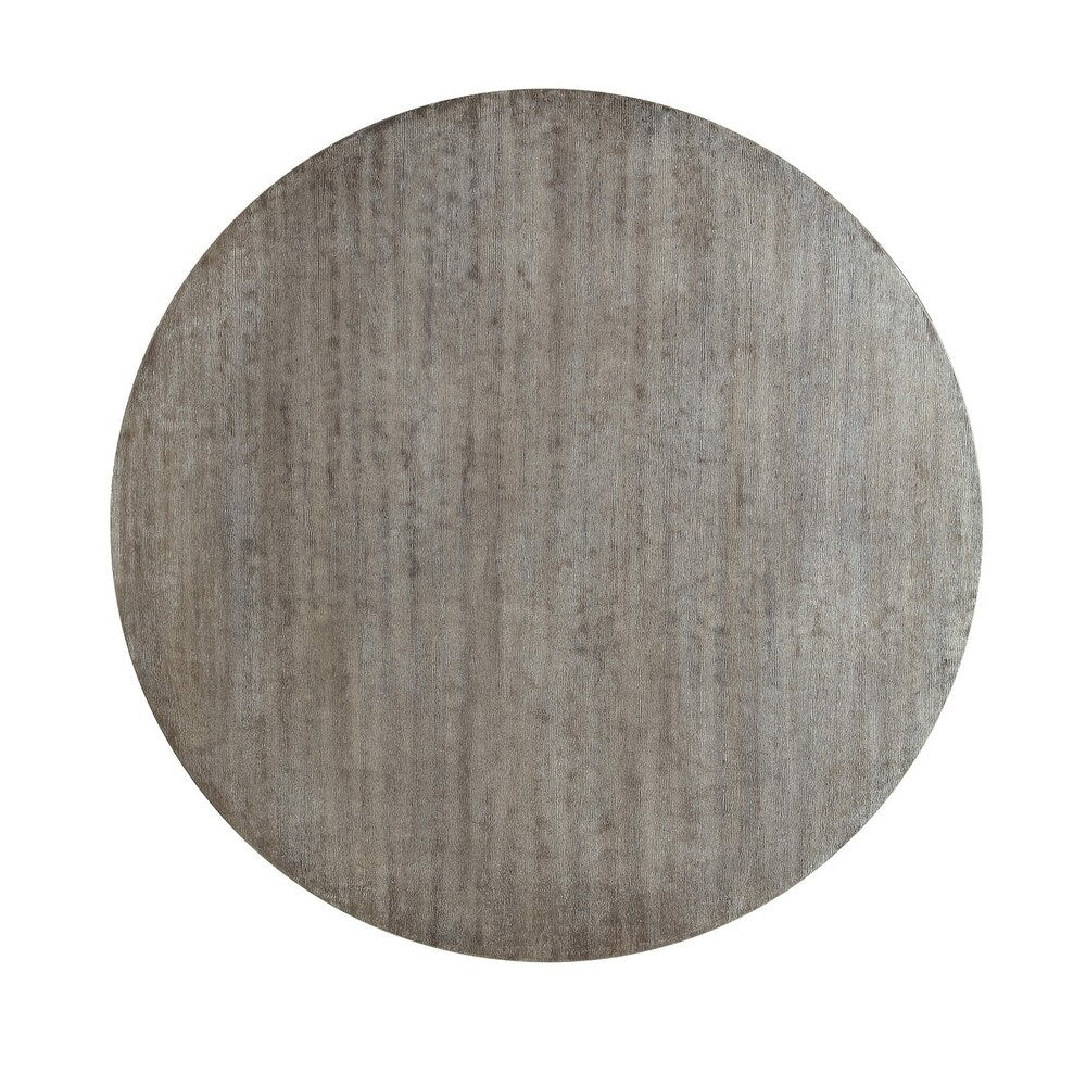 ACME Carmelina Counter Height Table in Weathered Gray Oak