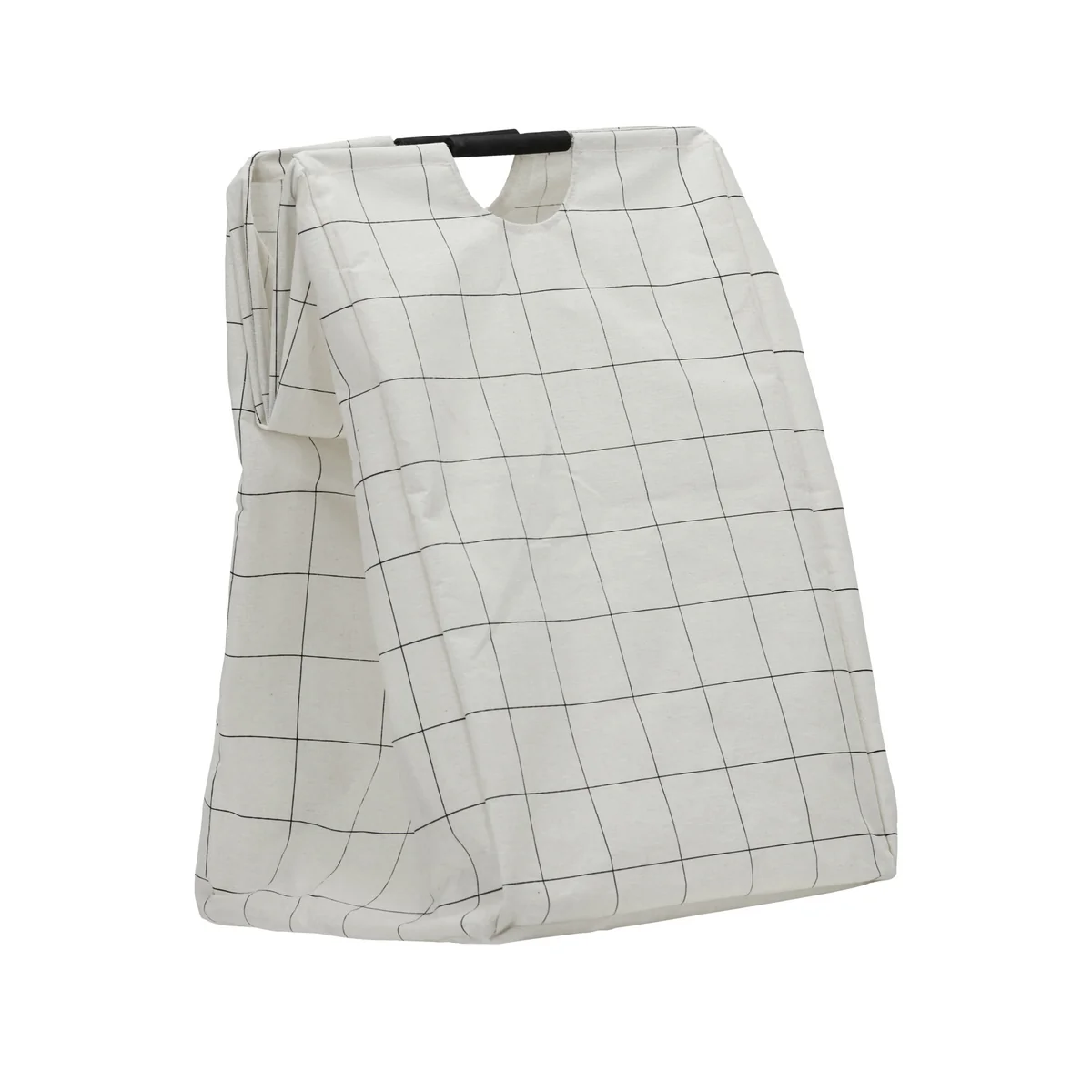 House Doctor - Squares Wäschesack, weiß