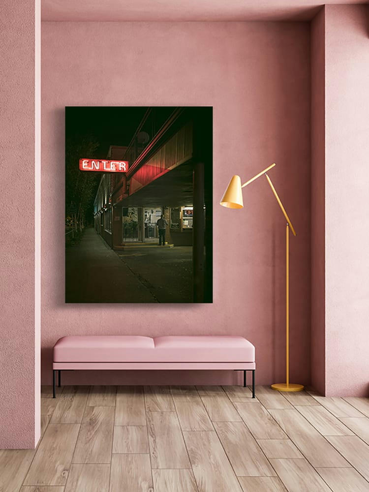 ENTER - Photographie d'art de Romain Farge 60x80 cm sur alu