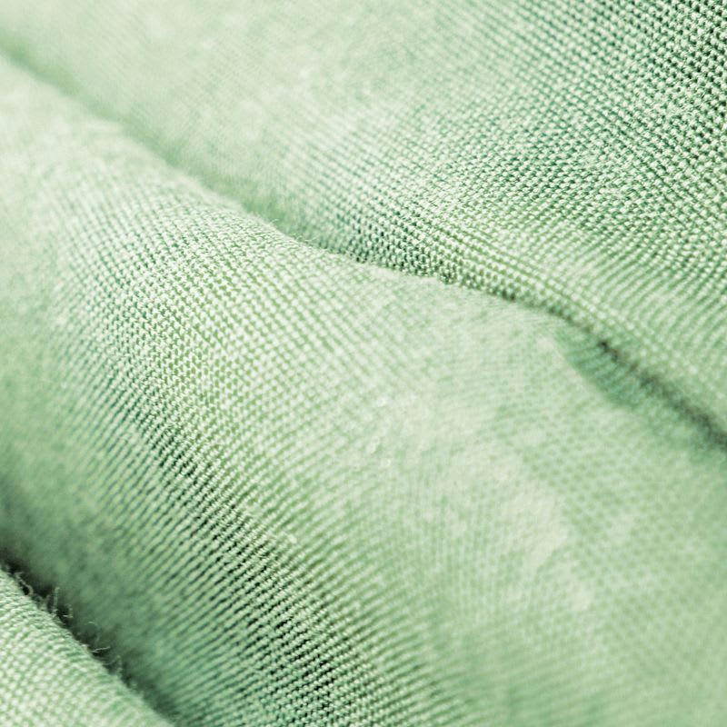 COTTON - Rideau en polycoton vert clair 140x250