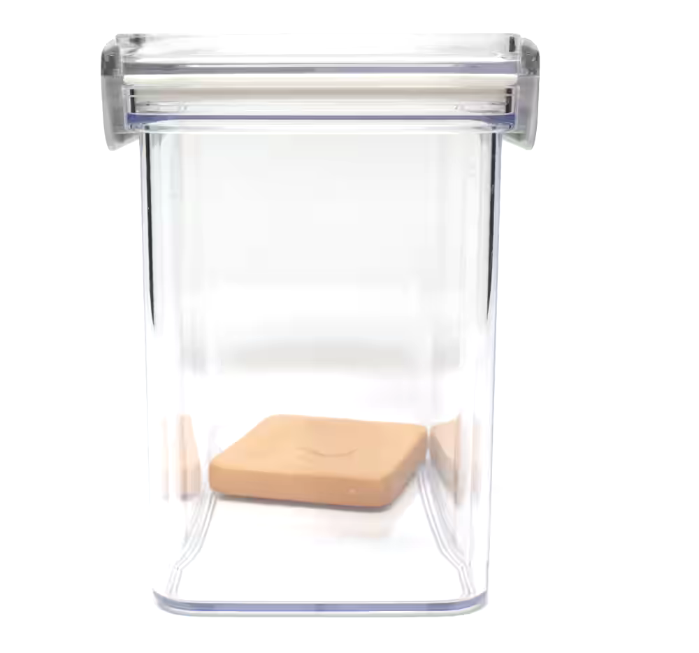 DryLock Tritan Pantry Plastic Food Storage Container with Airtight Seal, 2-L