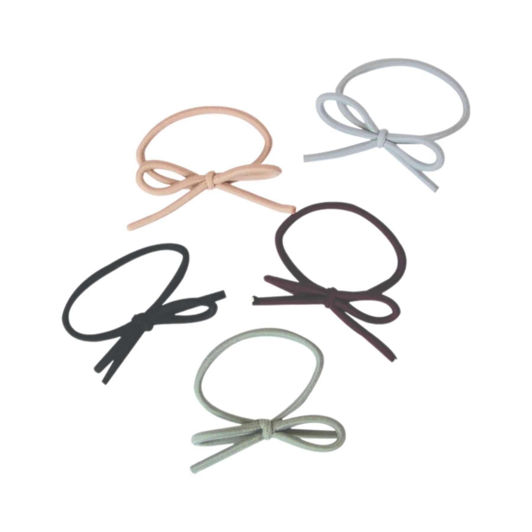 Danielle Creations Bow Hair Ties 5 Pack