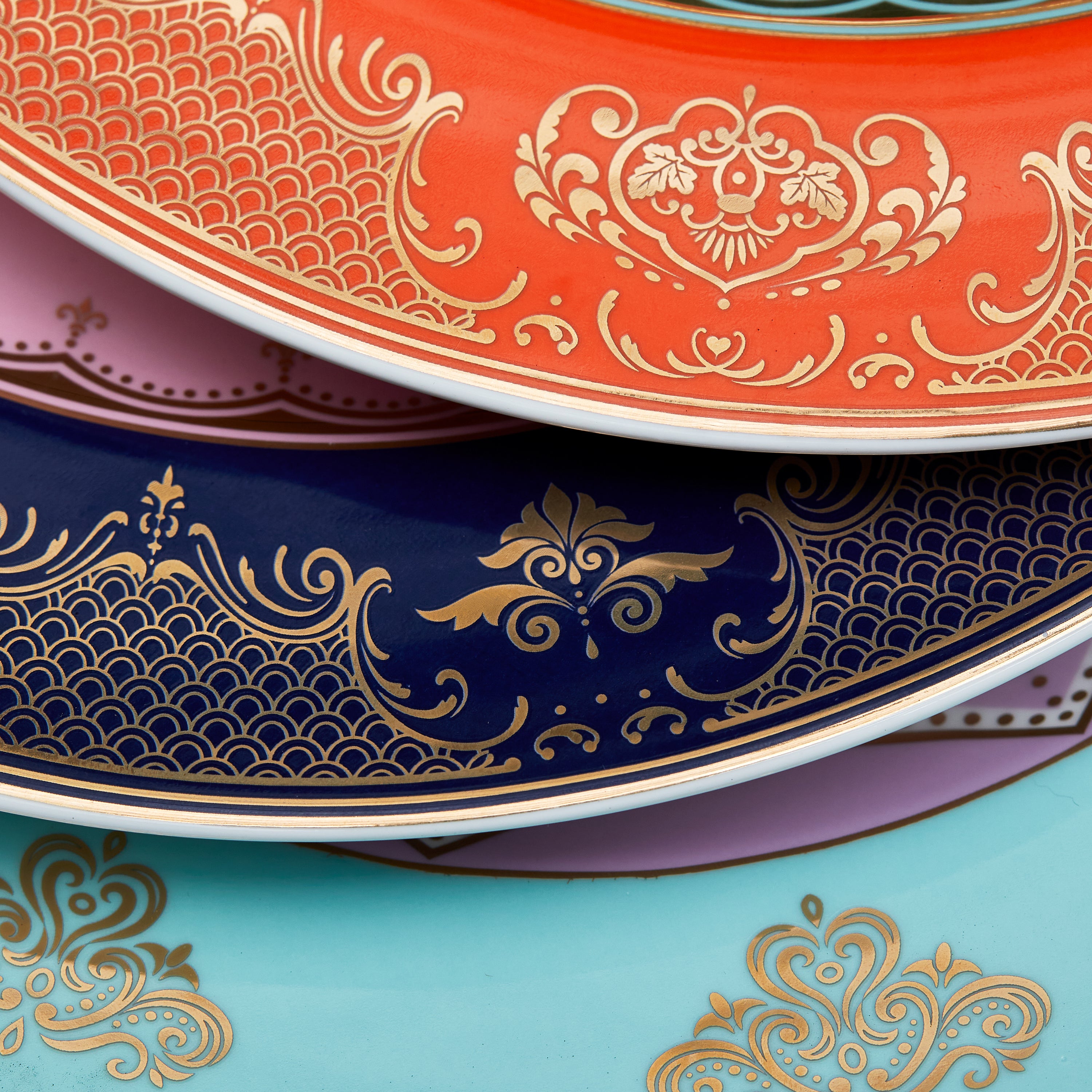 POLSPOTTEN Grandpa Dinerborden - Set van 4 - Ø 27 cm