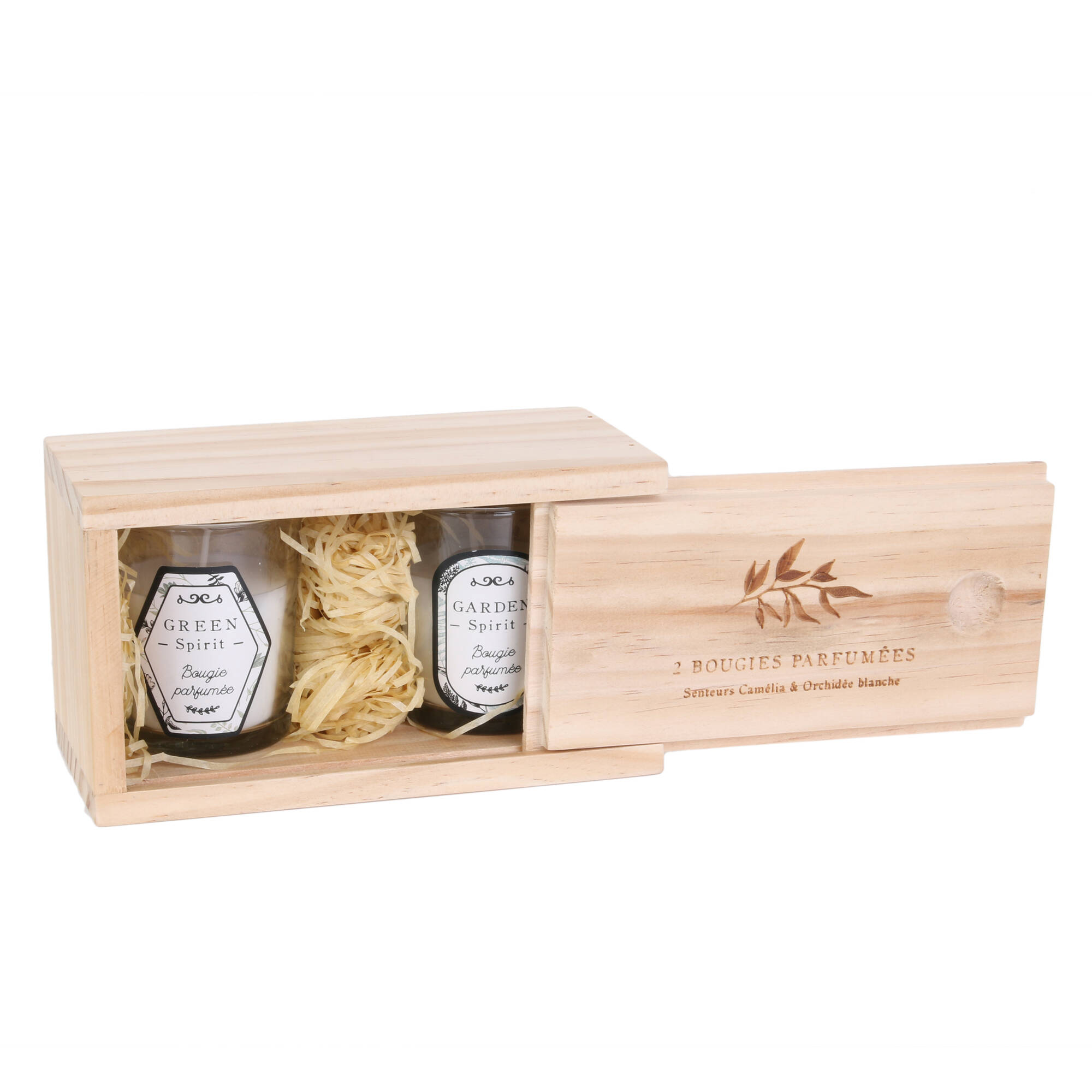 Coffret de 2 bougies parfumées
