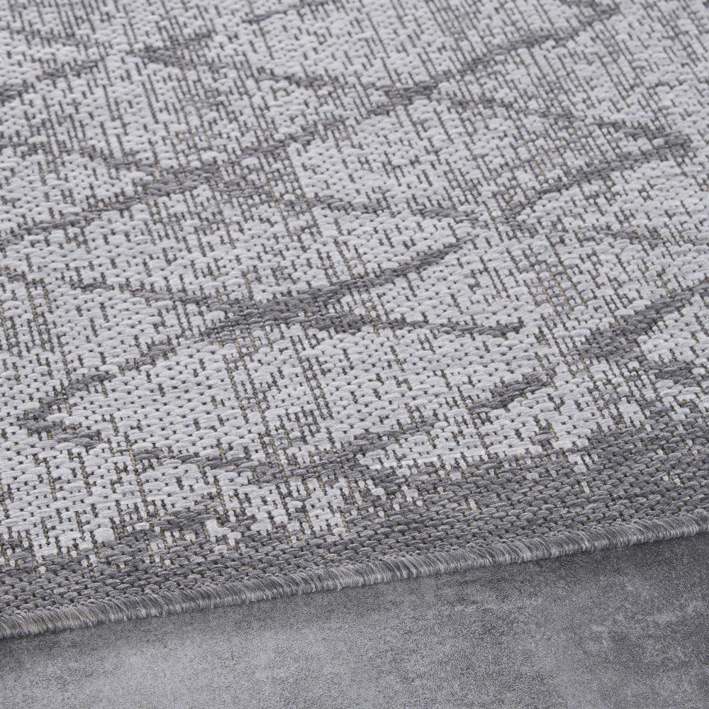 MAZERAS - Tapis en polypropylène écru 140x200