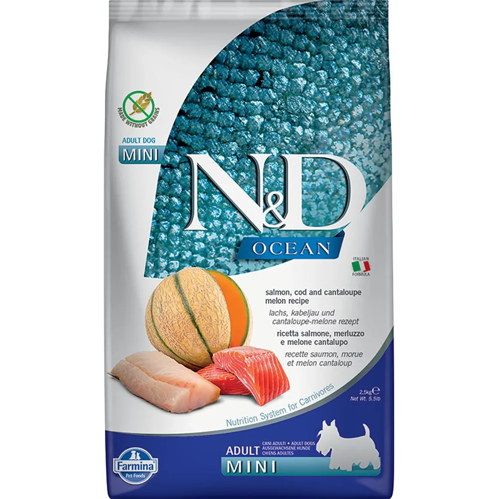 Farmina Ocean Salmon Cod Mini Dog Food 2.5kg