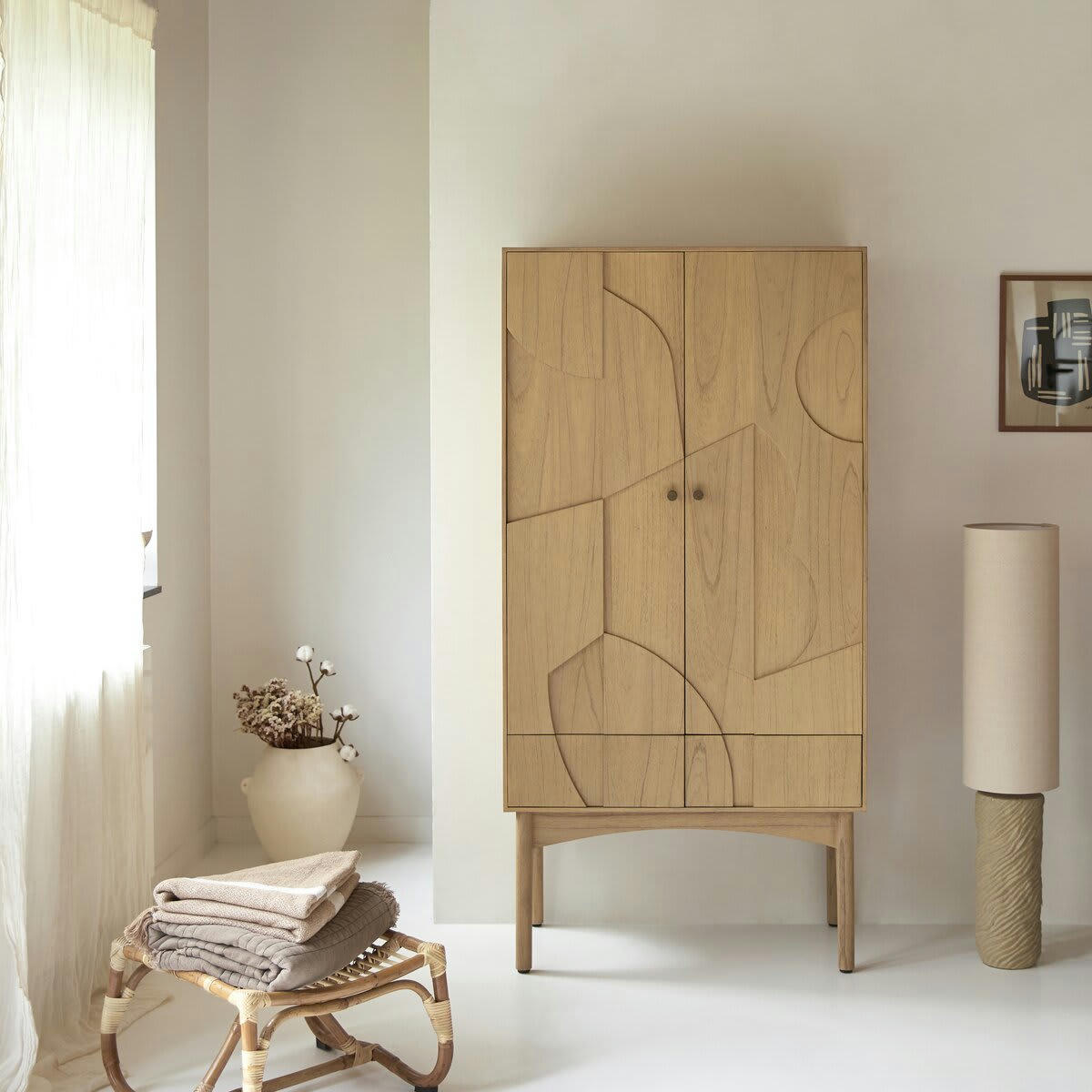 OTHO - Armoire en Mindi