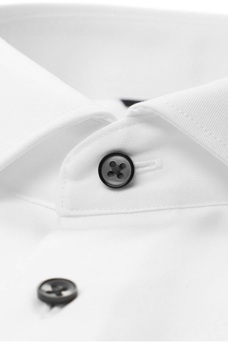 ETERNA Cover Shirt Slim Fit Hemd weiss, Einfarbig