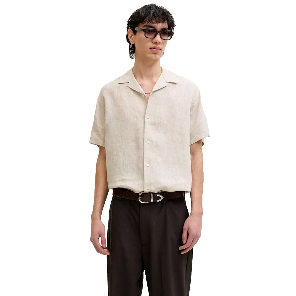 Jack & Jones Blalawrence Linen Resort short sleeve shirt