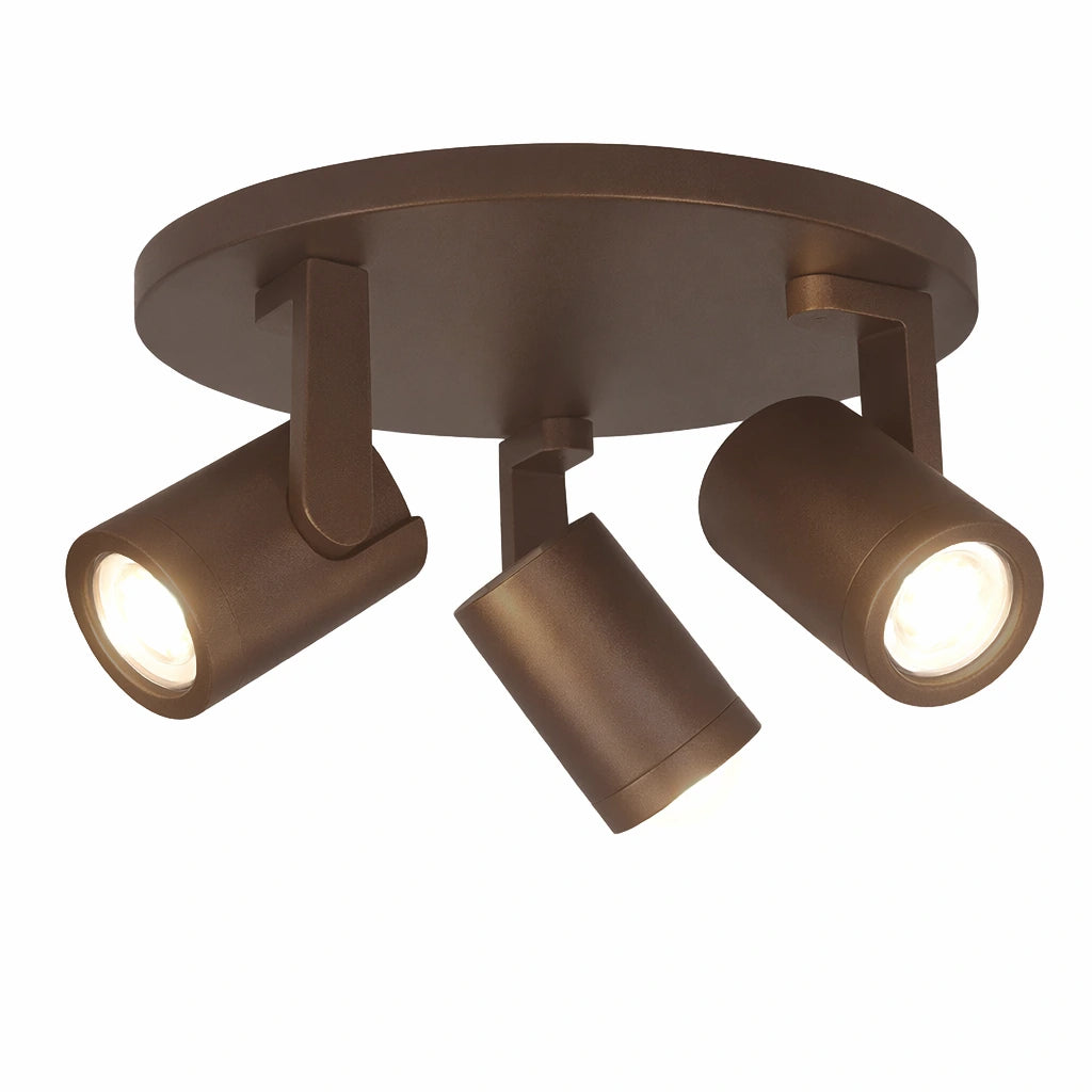 Highlight spot HALO - 3 lichts - 25 x 15  cm - bruin