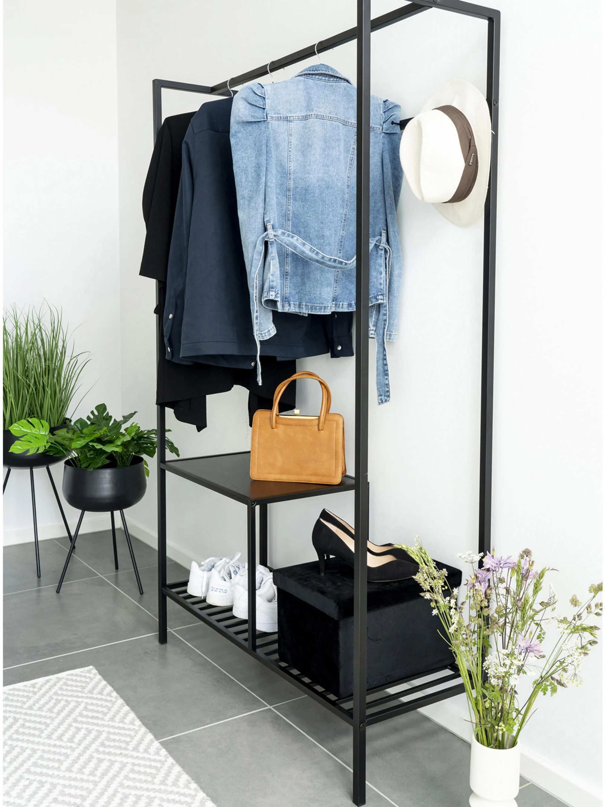 Metall-Garderobe Noel