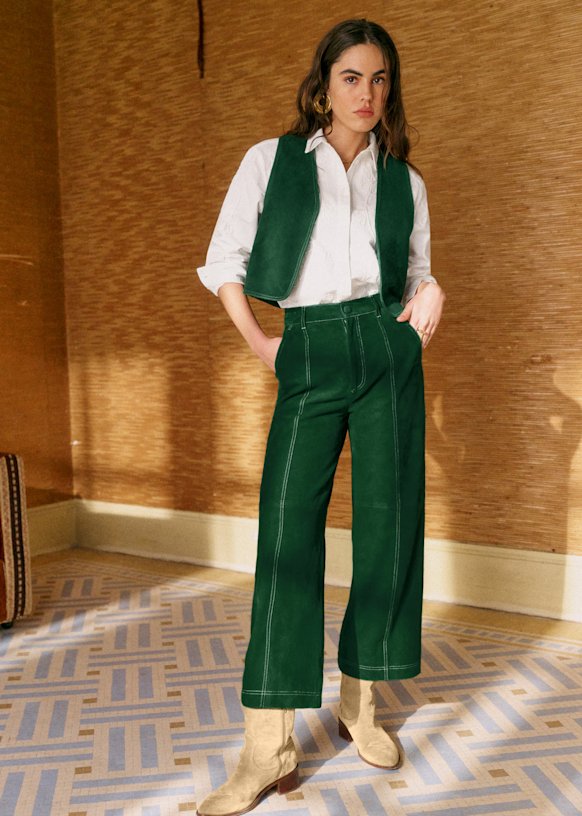 Damiano Trousers - Sézane x Lucia Vergara