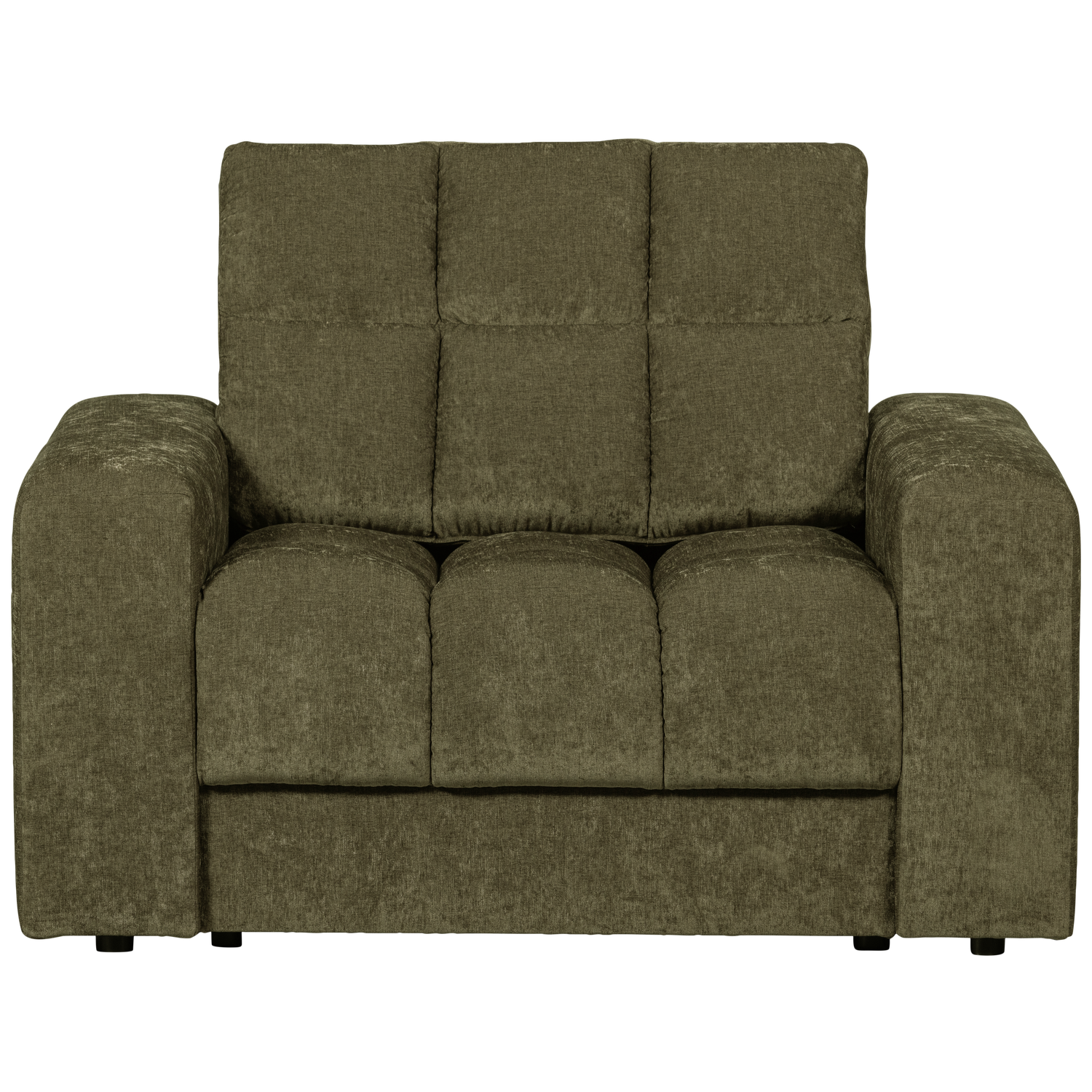 WOOOD fauteuil Second Date - Vintage - Groen - 78x103x99