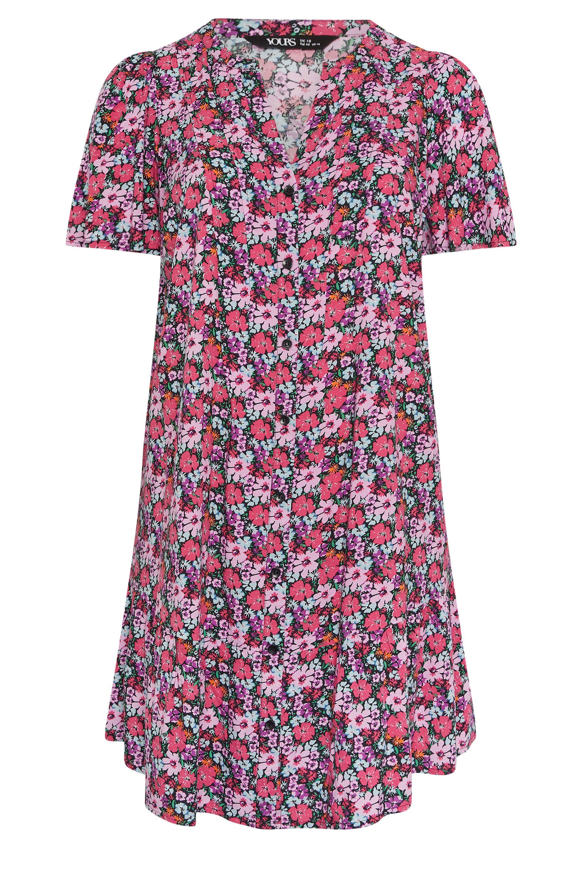 Yours Floral Smock Dress