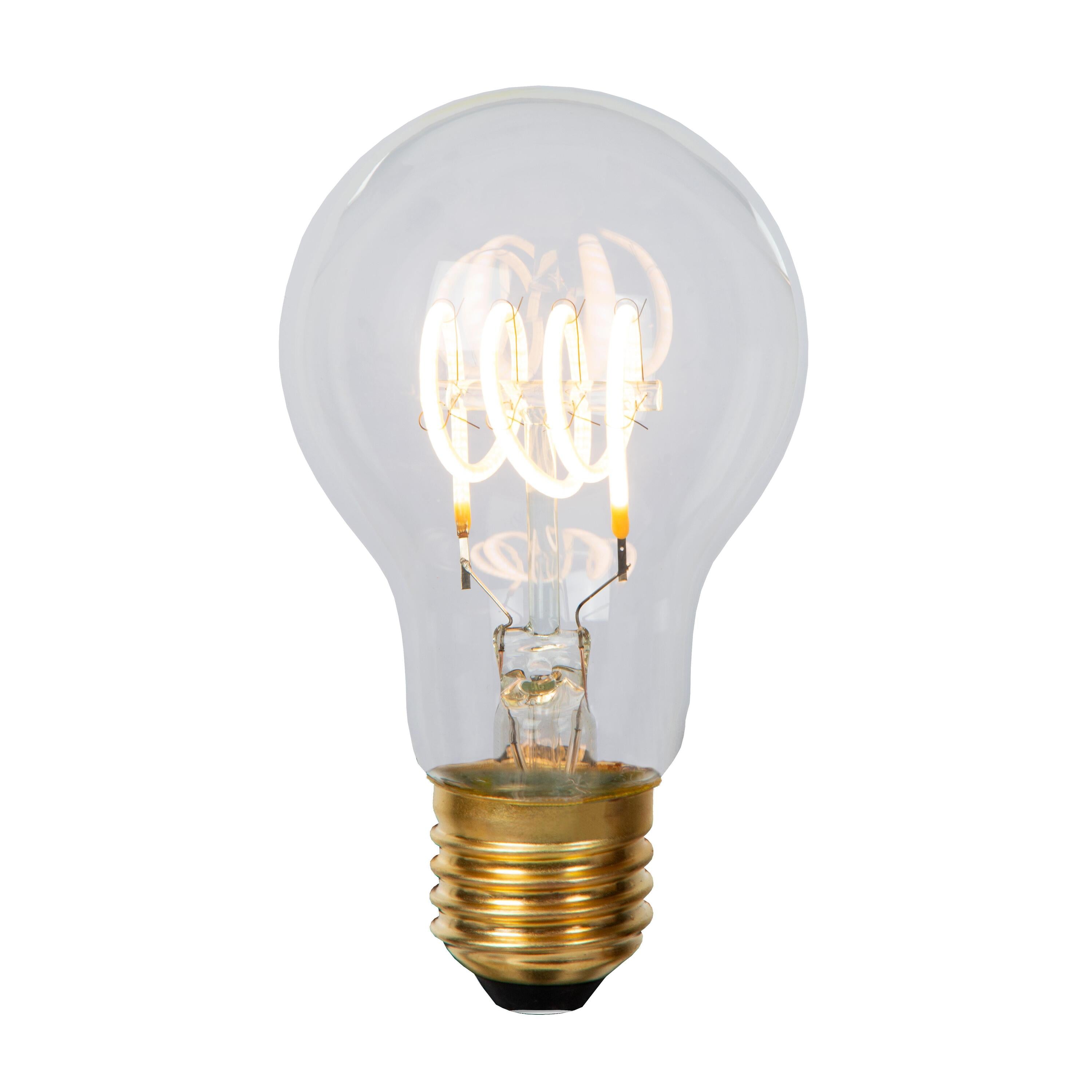 A60 LED lichtbron E27 5W 2700K transparant dimbaar
