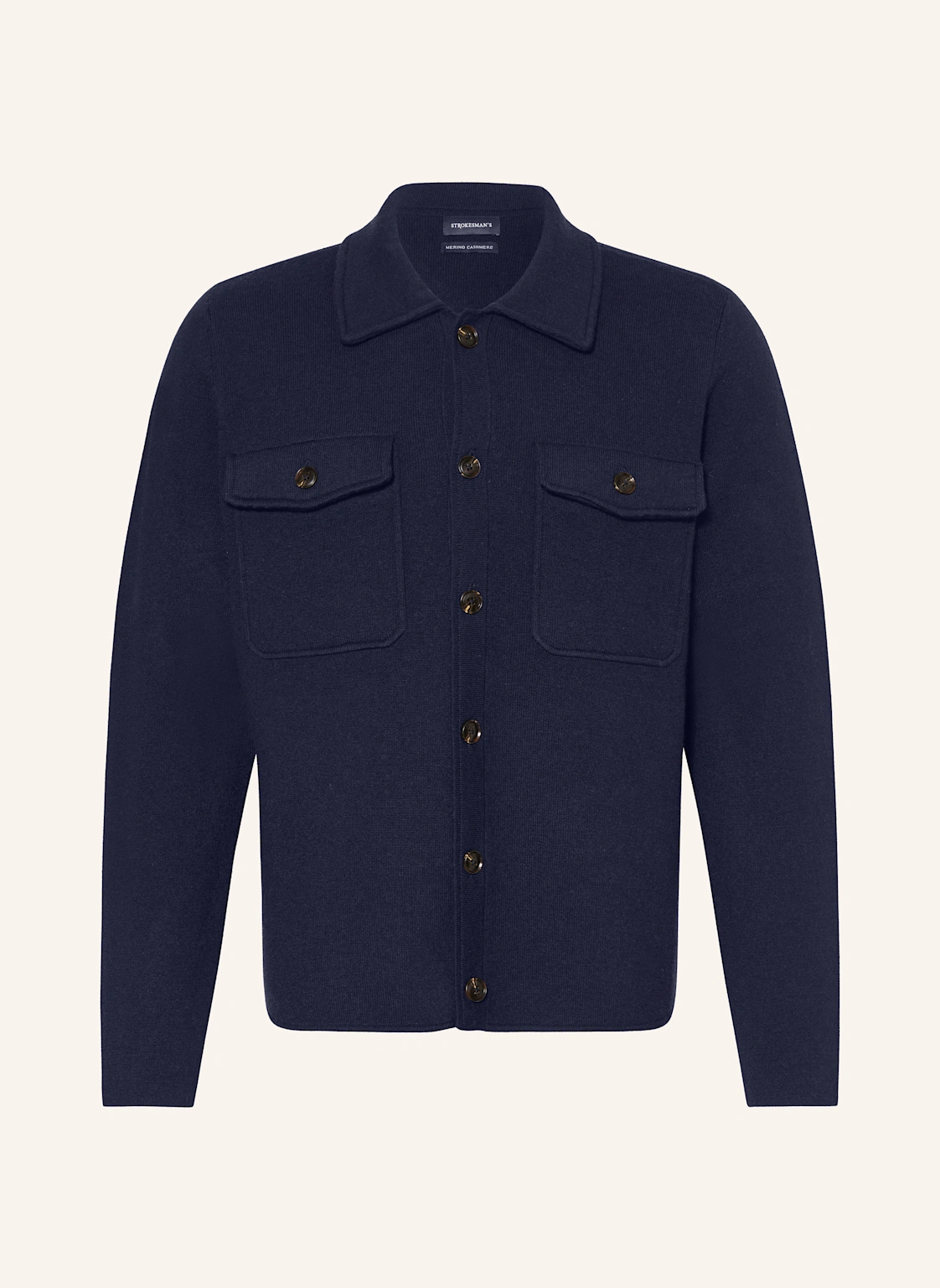 STROKESMAN'S Strickjacke aus Merinowolle