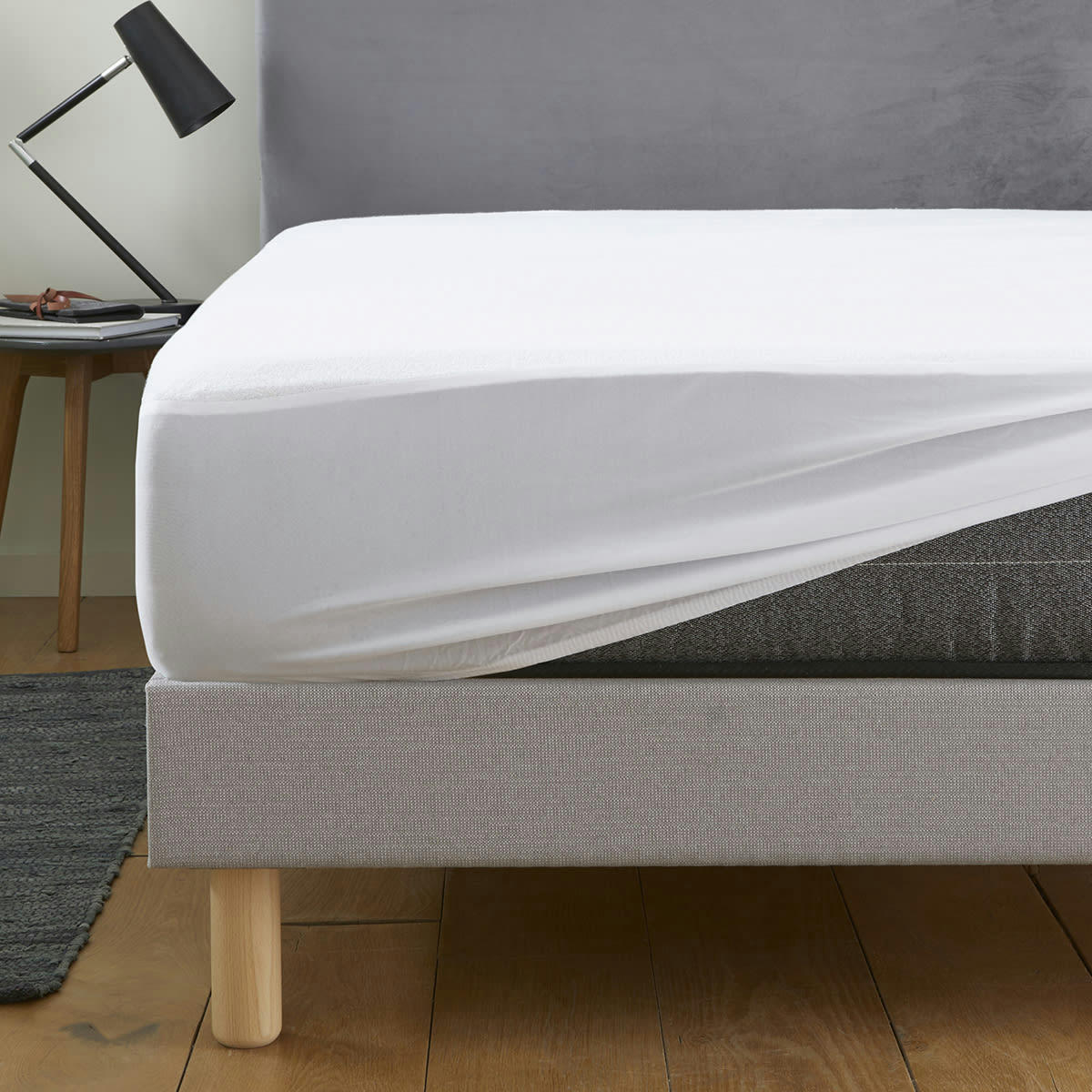 - Alèse - Protège Matelas imperméable et Anti-acariens 200x200 cm - DODO