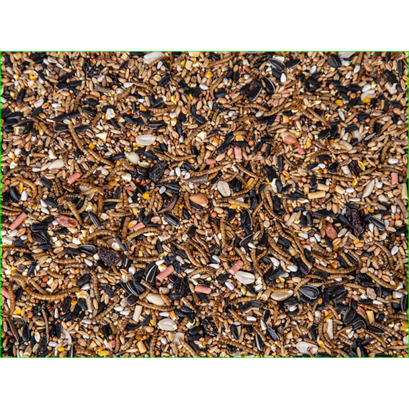 Mélange de graines pour oiseaux aux fruits et aux insectes 3,25 kg