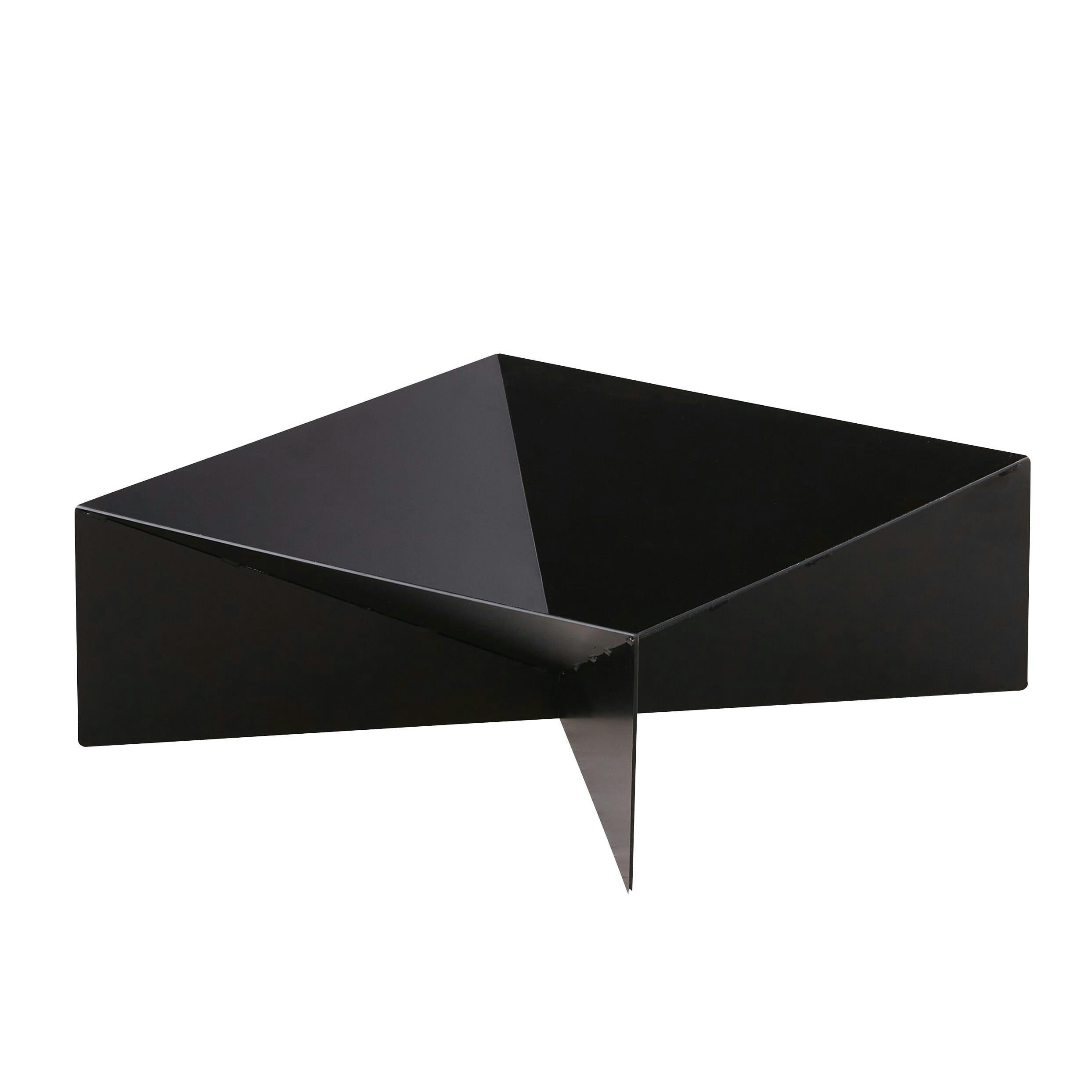 DORIAN - Brasero de jardin en fer recyclé gris anthracite