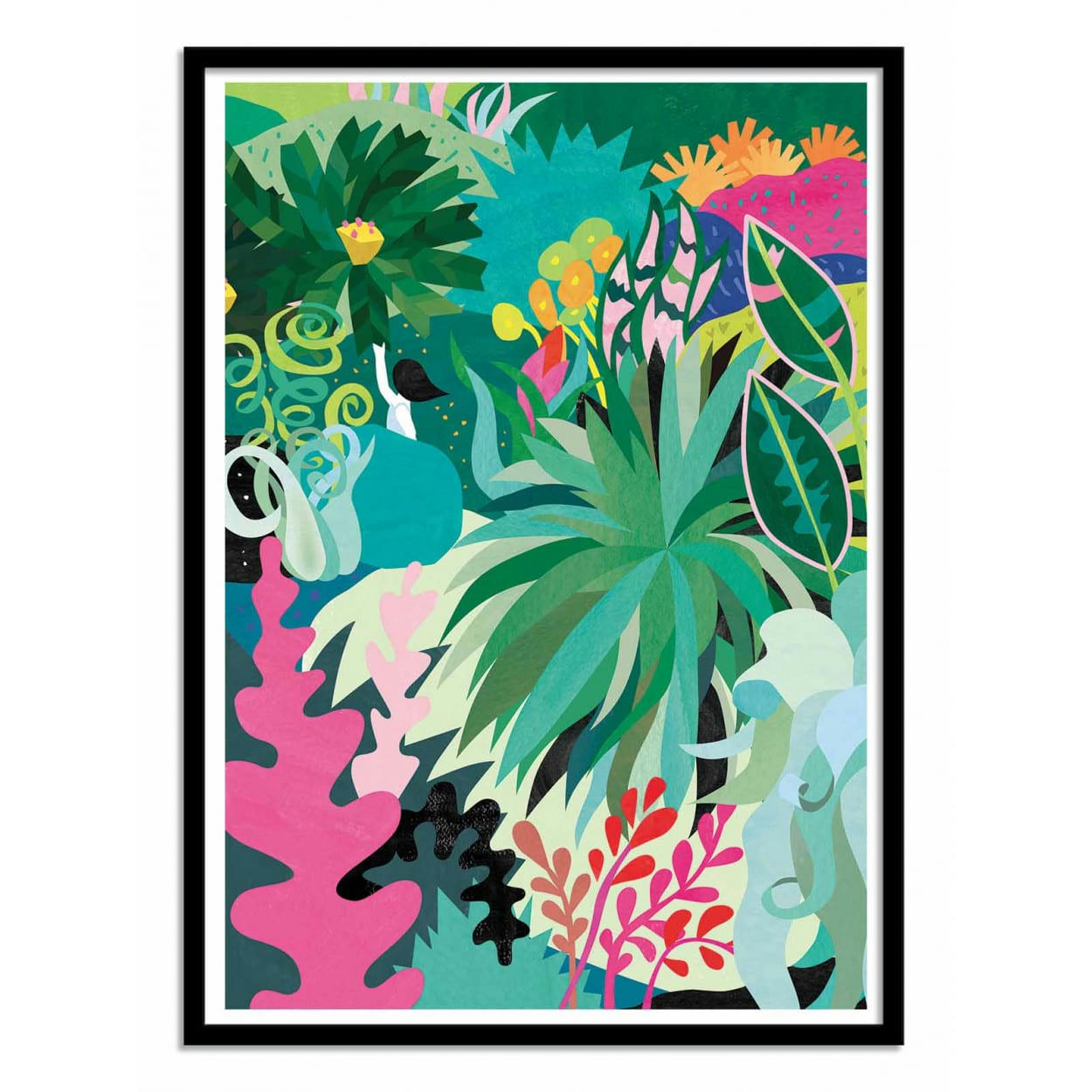 SHIHOTANA - PLANT - Affiche d'art 30 x 40 cm