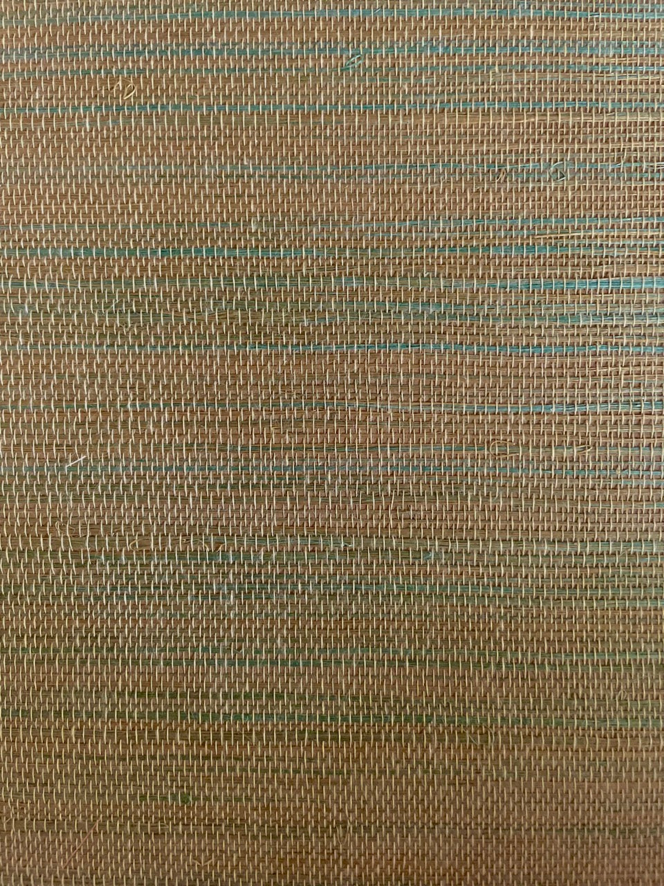 Behang Sisal lauriergroen camel mix
