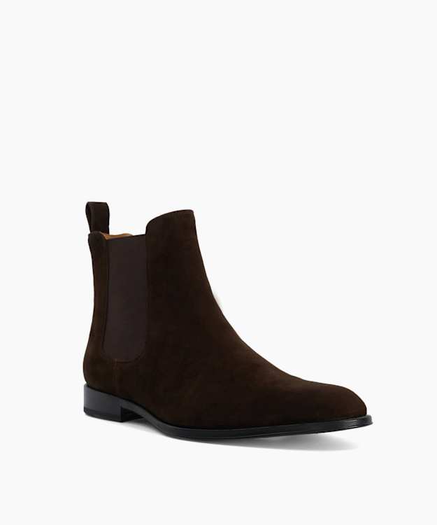 Manson Brown - Premium Suede Chelsea Boots