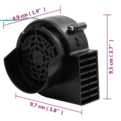 NNEVL LED String Lights with 26 LEDs and Fan 260 cm