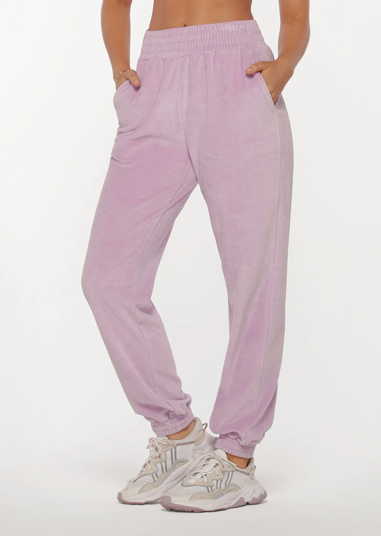 R & R Velour Track Pants