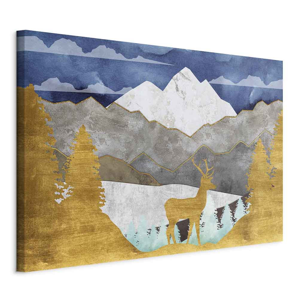 Obraz Złocista kraina 60 x 40 cm