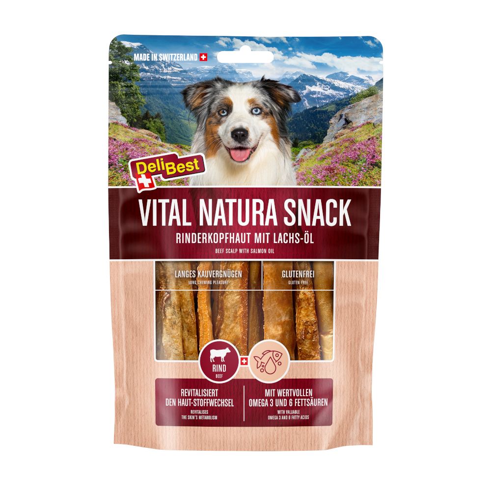 DeliBest Vital Natura Wild Salmon Oil Snack