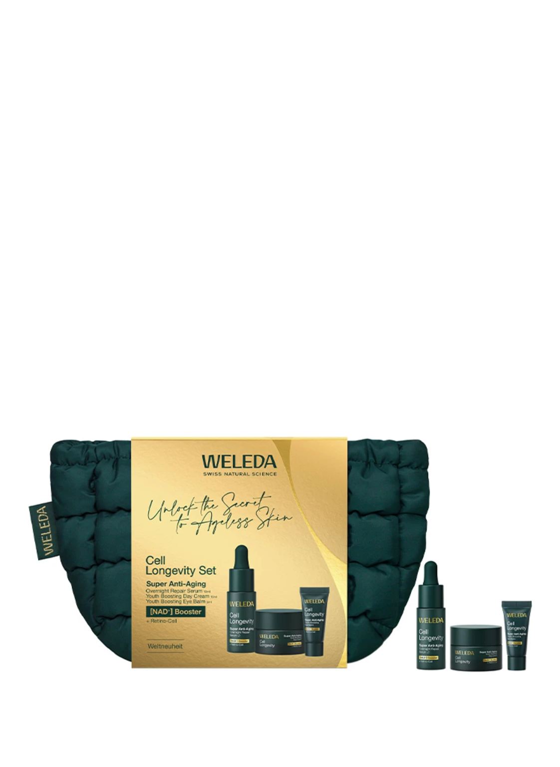 WELEDA CELL LONGEVITY SUPER ANTI-AGING KENNENLERN-SET