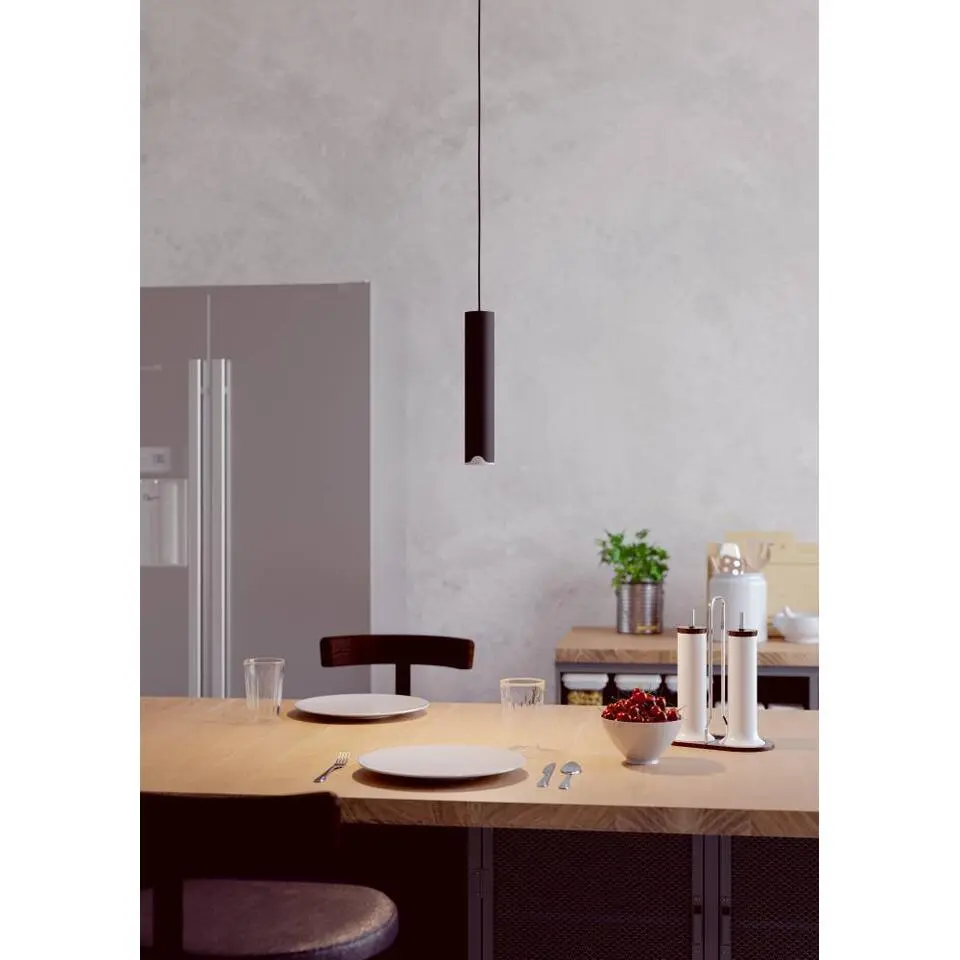 EGLO connect.z Balamorta-Z Hanglamp - LED - Kunststof - Zwart/Wit