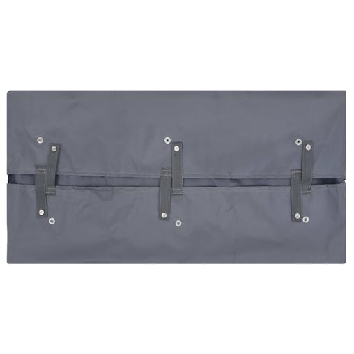 NNEVL Garden Cart Liner Dark Grey 86x46x41 cm Fabric