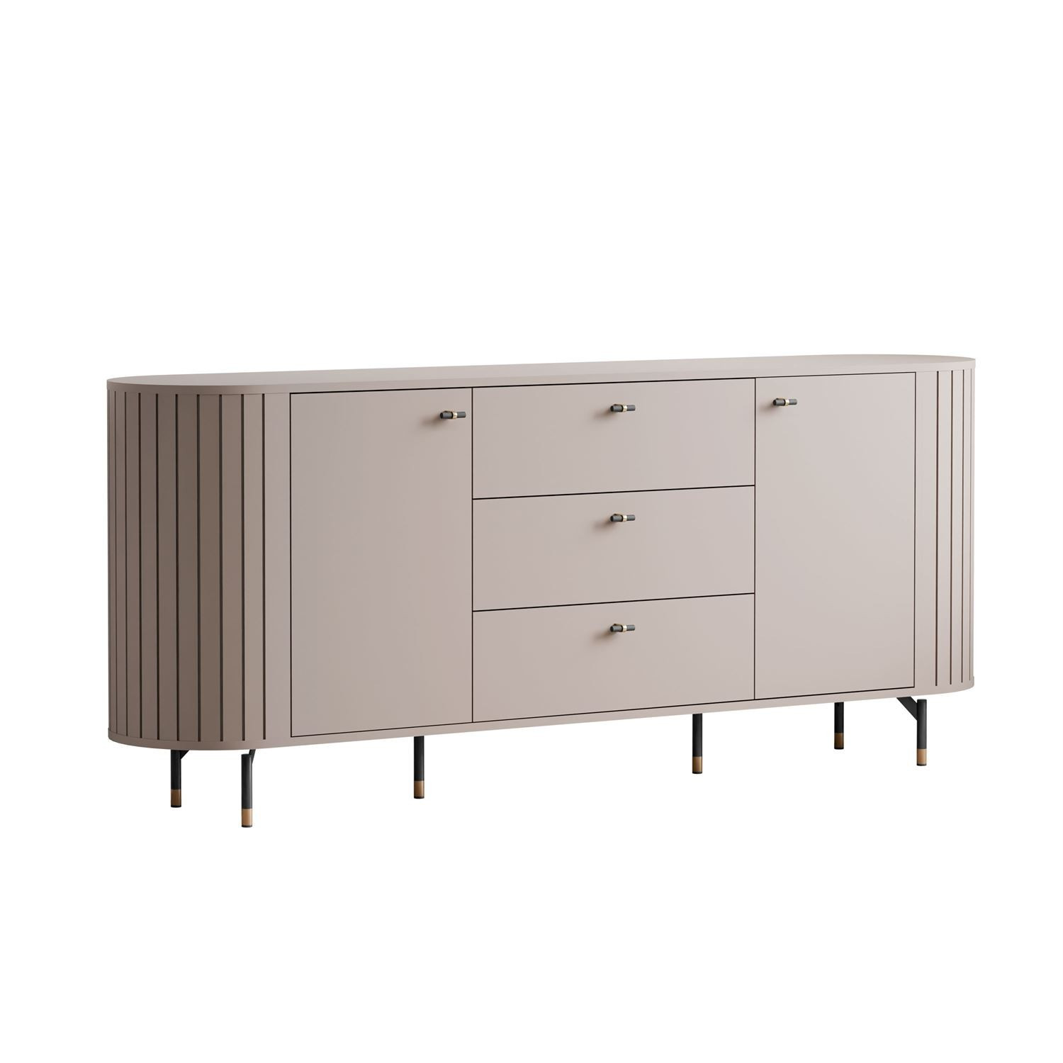 Komoda ELODIE 190 cm 2D3S, kaszmir