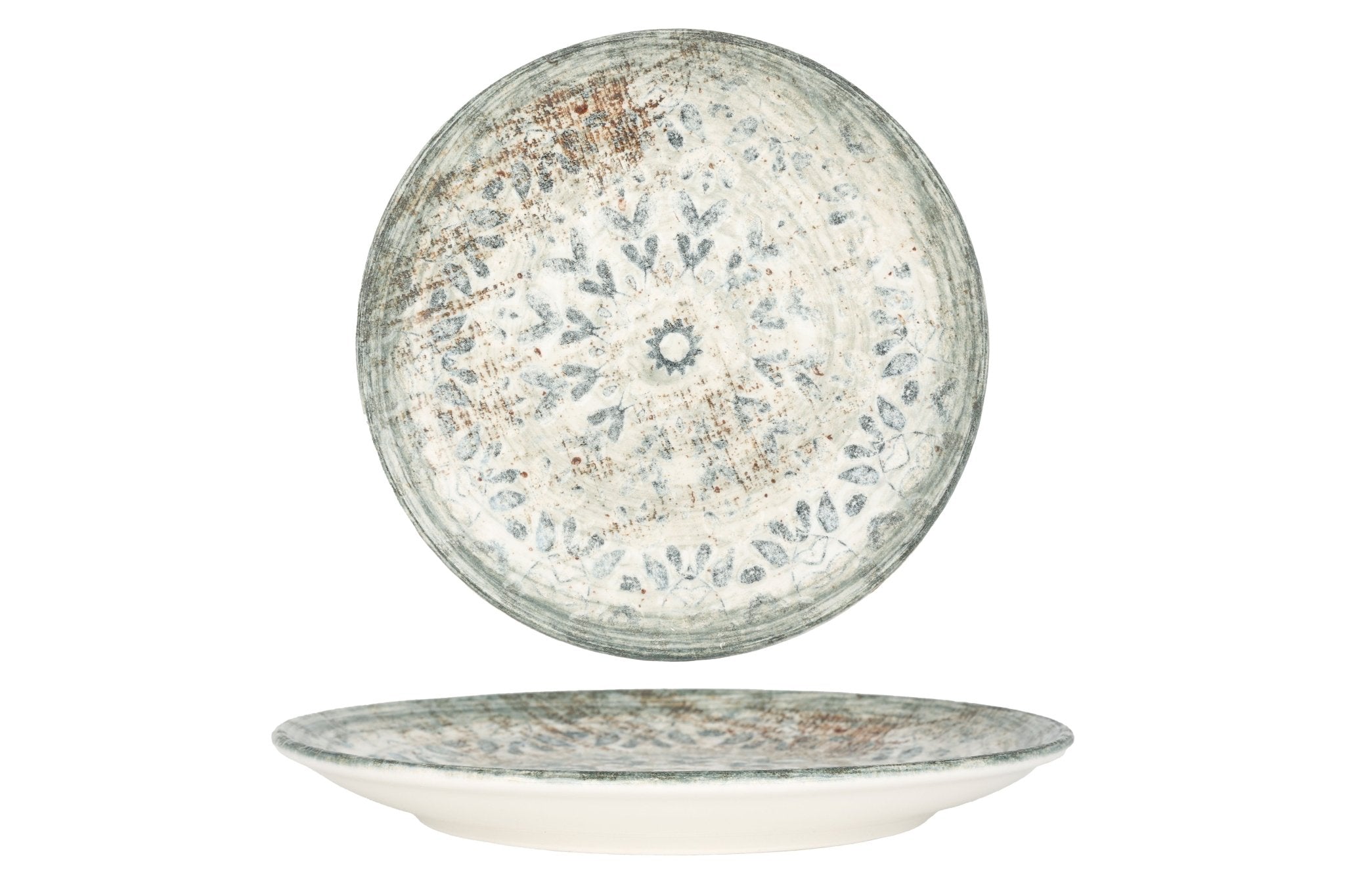 Rinart Gebaksbord - Fade - Porselein - 21 cm - set van 6