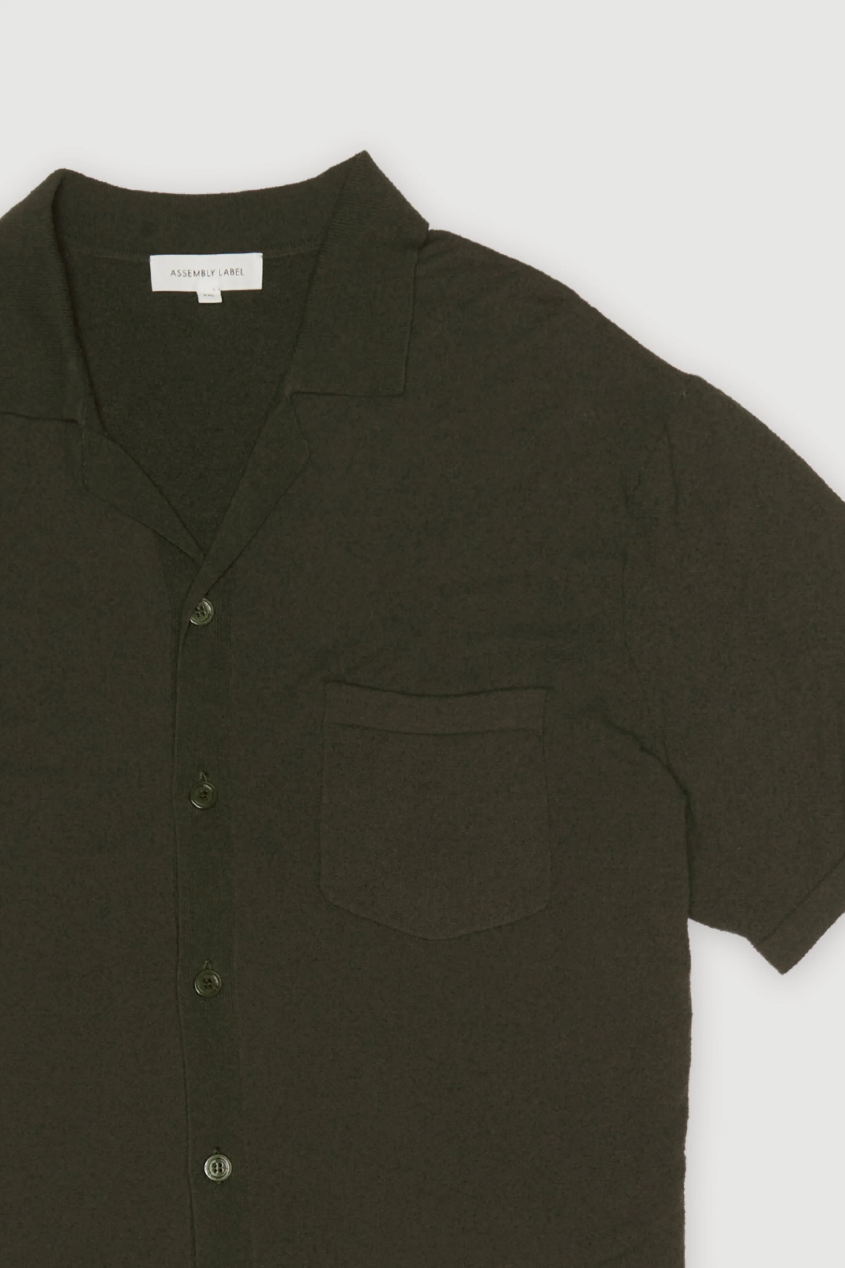 Re-Worn Mens Cotton Blend Textured Shirt