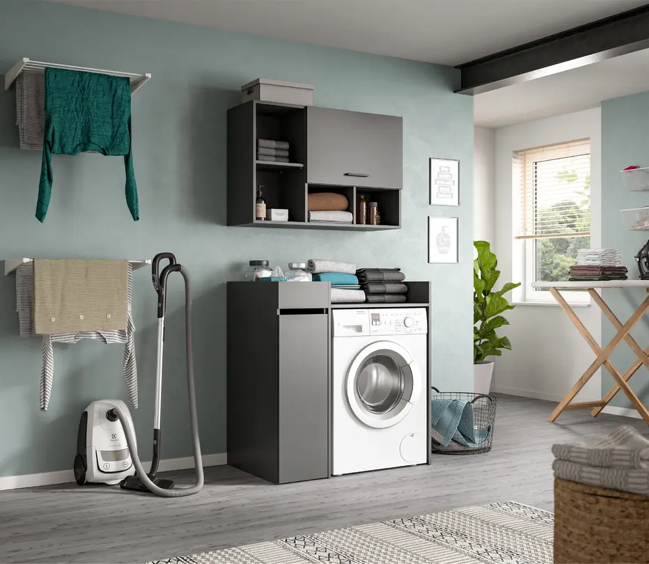 Waschmaschinenschrank 3-teilig Free