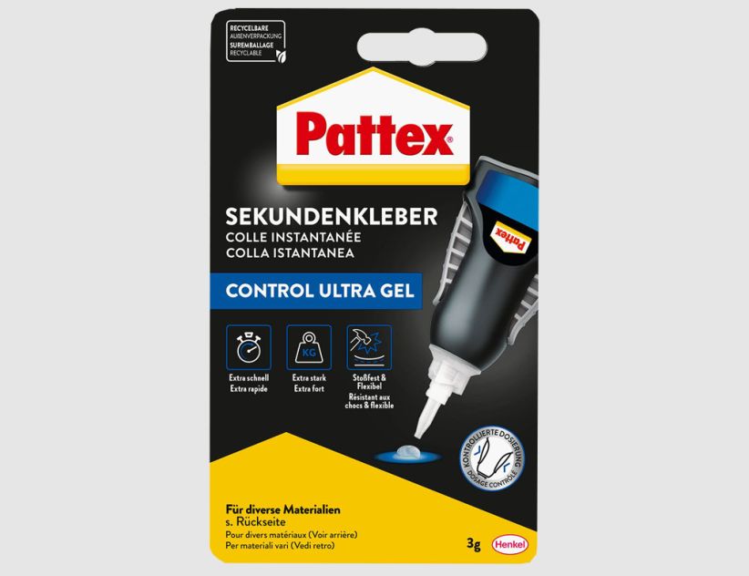 Pattex Sekunden Kleber lf Gel