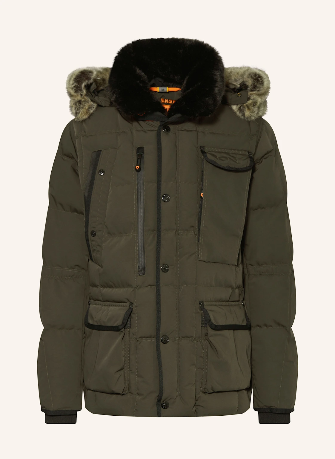 WELLENSTEYN Steppjacke MARVELLOUS mit Kunstpelz und SORONA® AURA-Isolierung
