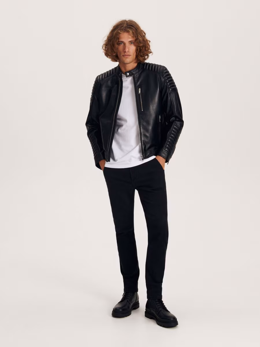 Leather Biker Jacket
