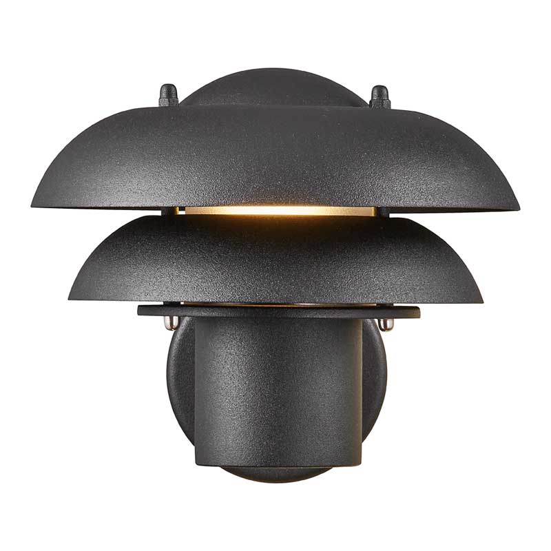 Nordlux Kurnos Wandlamp Buiten - E14 - IP54 - Zwart