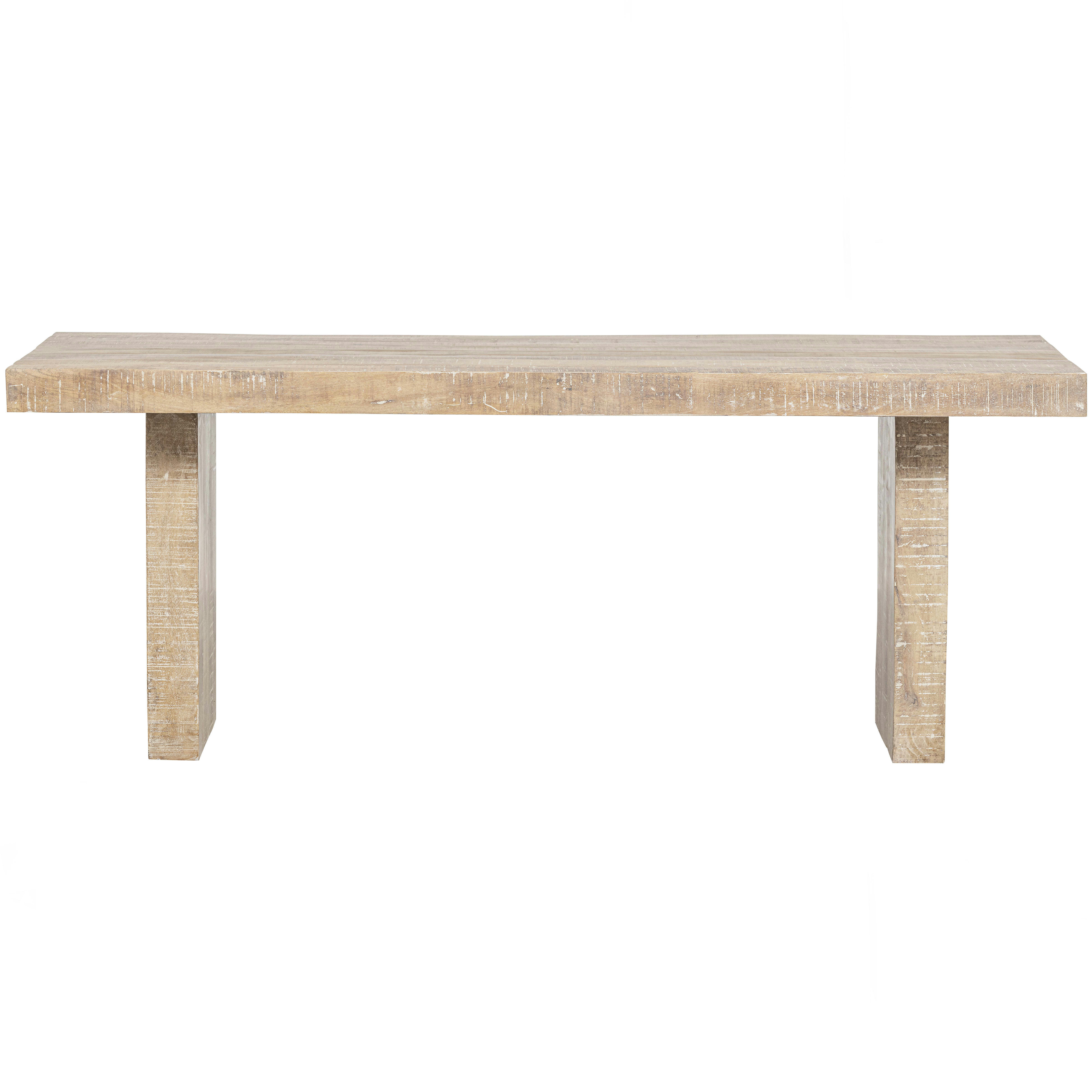 BALK - Table à manger en manguier 8 personnes, 220x90 cm