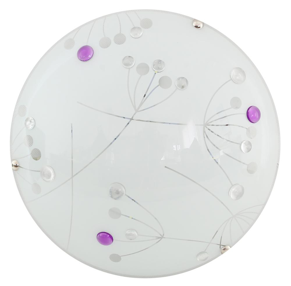 Plafon FLORALokrągły biały LED 1x10W 30cm 660lm IP20 Candellux